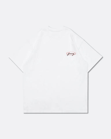 New Beginning Graphic Boxy Tee - White