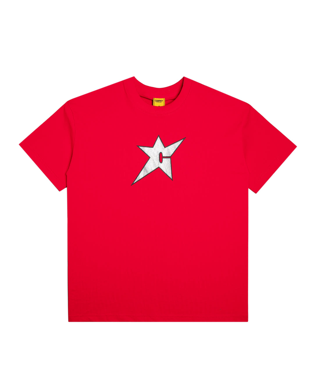 A Eckhaus Latta Shirt pictured on a model in front of a white background. The title of the product is Eckhaus Latta Eclipse Turtleneck - Stone and the image was taken by 199A®.