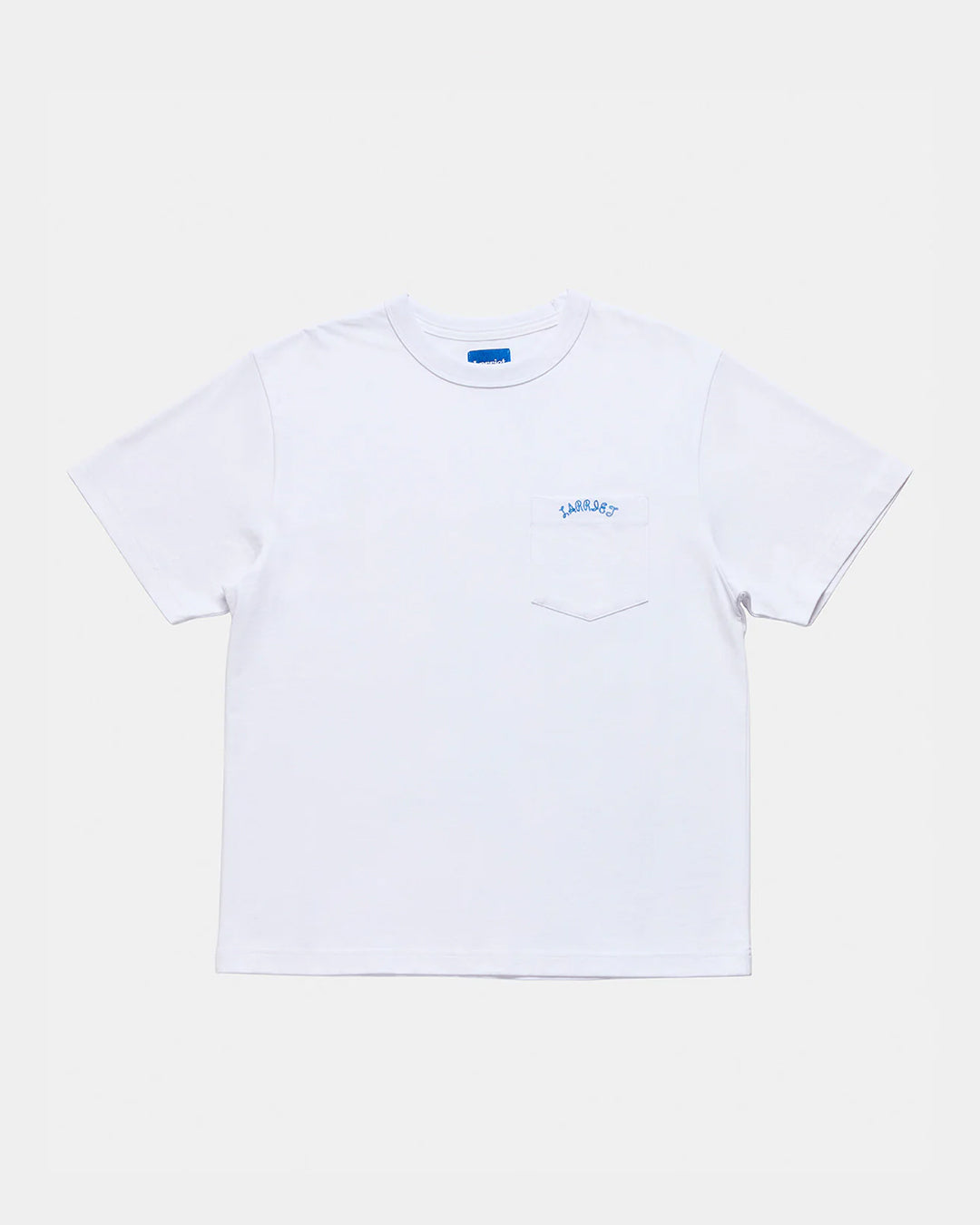 A Eckhaus Latta Shirt pictured on a model in front of a white background. The title of the product is Eckhaus Latta Eclipse Turtleneck - Stone and the image was taken by 199A®.
