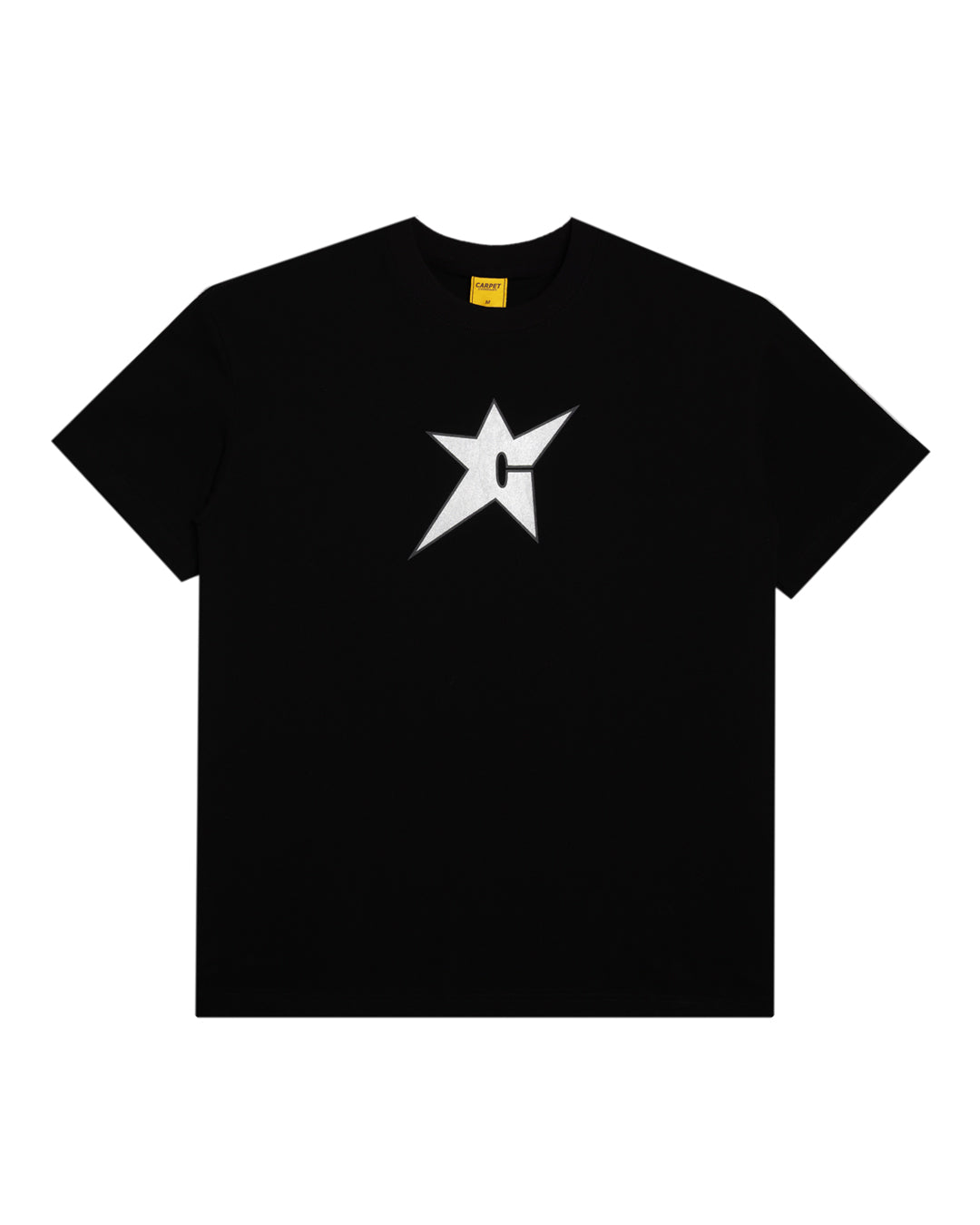 A Eckhaus Latta Shirt pictured on a model in front of a white background. The title of the product is Eckhaus Latta Eclipse Turtleneck - Stone and the image was taken by 199A®.