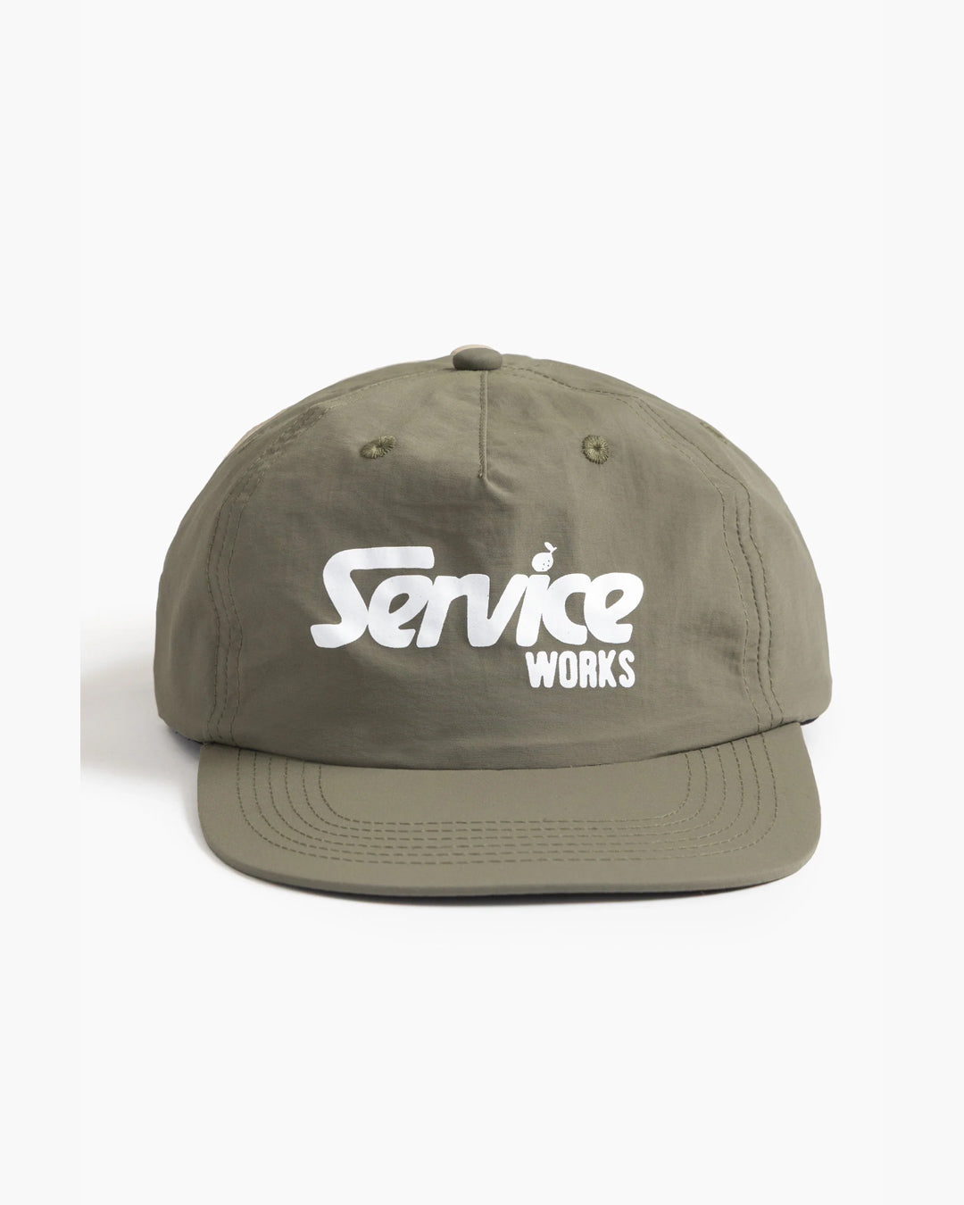 A Eckhaus Latta Shirt pictured on a model in front of a white background. The title of the product is Eckhaus Latta Eclipse Turtleneck - Stone and the image was taken by 199A®.