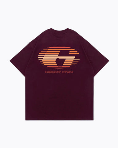 Motion G Logo Tee - Burgundy
