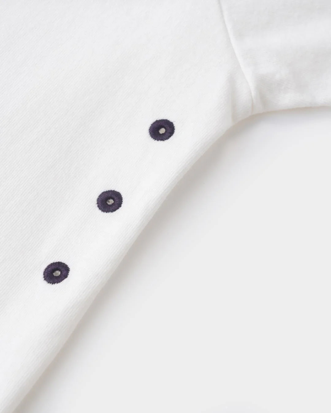 A Eckhaus Latta Shirt pictured on a model in front of a white background. The title of the product is Eckhaus Latta Eclipse Turtleneck - Stone and the image was taken by 199A®.