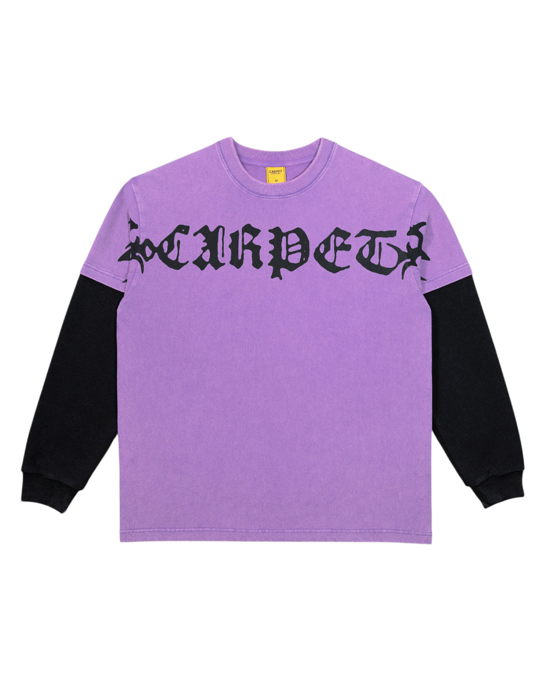 A Eckhaus Latta Shirt pictured on a model in front of a white background. The title of the product is Eckhaus Latta Eclipse Turtleneck - Stone and the image was taken by 199A®.