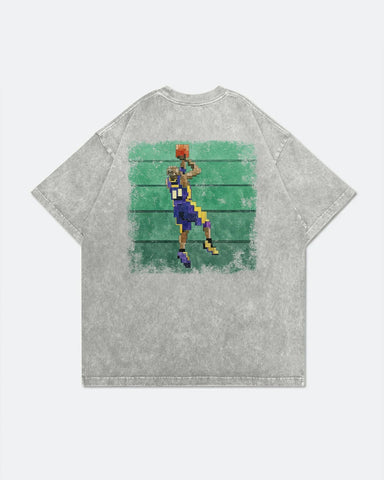 GROCERY KB 3.0 FADEAWAY BY ADAM LISTER WASHED TEE - GREY