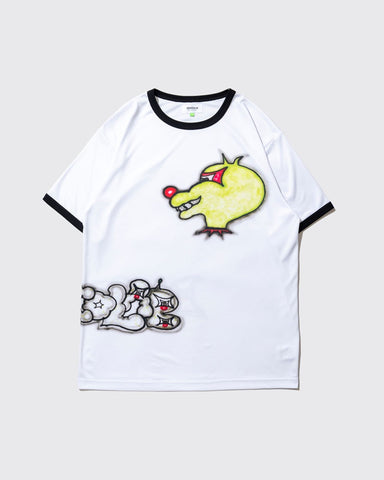 Tulrexx Ringer Tee - White