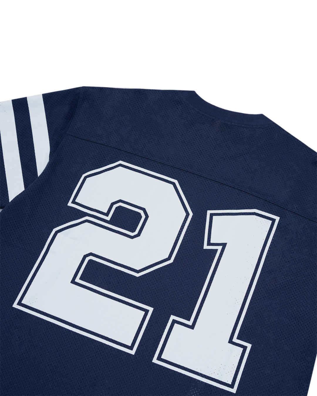 A Eckhaus Latta Shirt pictured on a model in front of a white background. The title of the product is Eckhaus Latta Eclipse Turtleneck - Stone and the image was taken by 199A®.