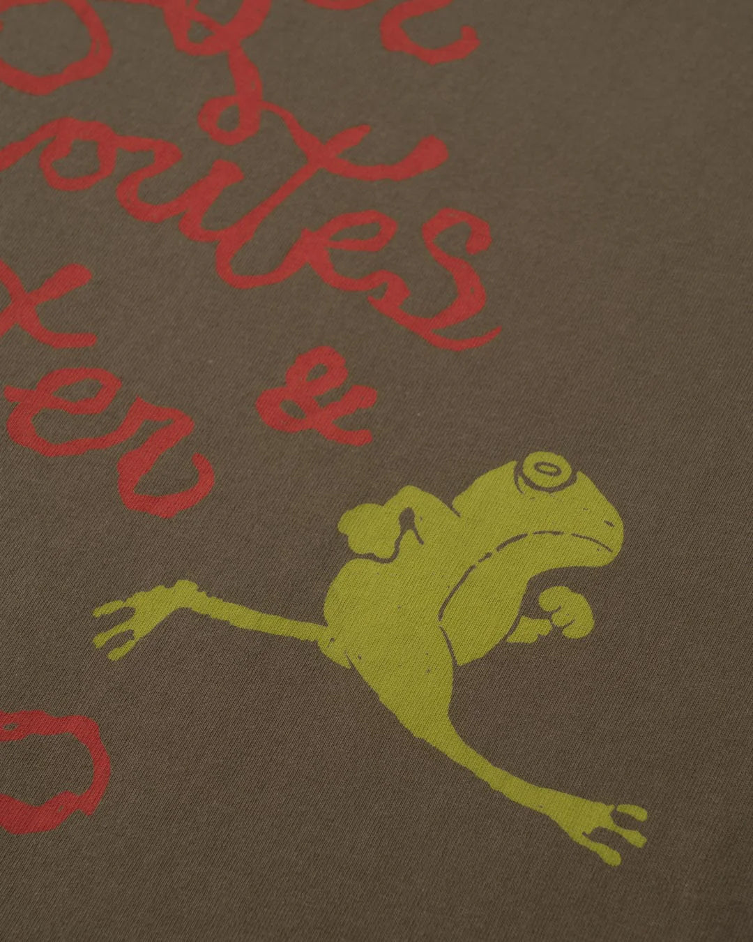 A Eckhaus Latta Shirt pictured on a model in front of a white background. The title of the product is Eckhaus Latta Eclipse Turtleneck - Stone and the image was taken by 199A®.