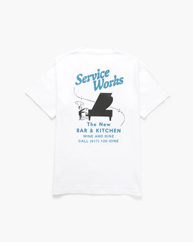Bar + Kitchen Tee - White