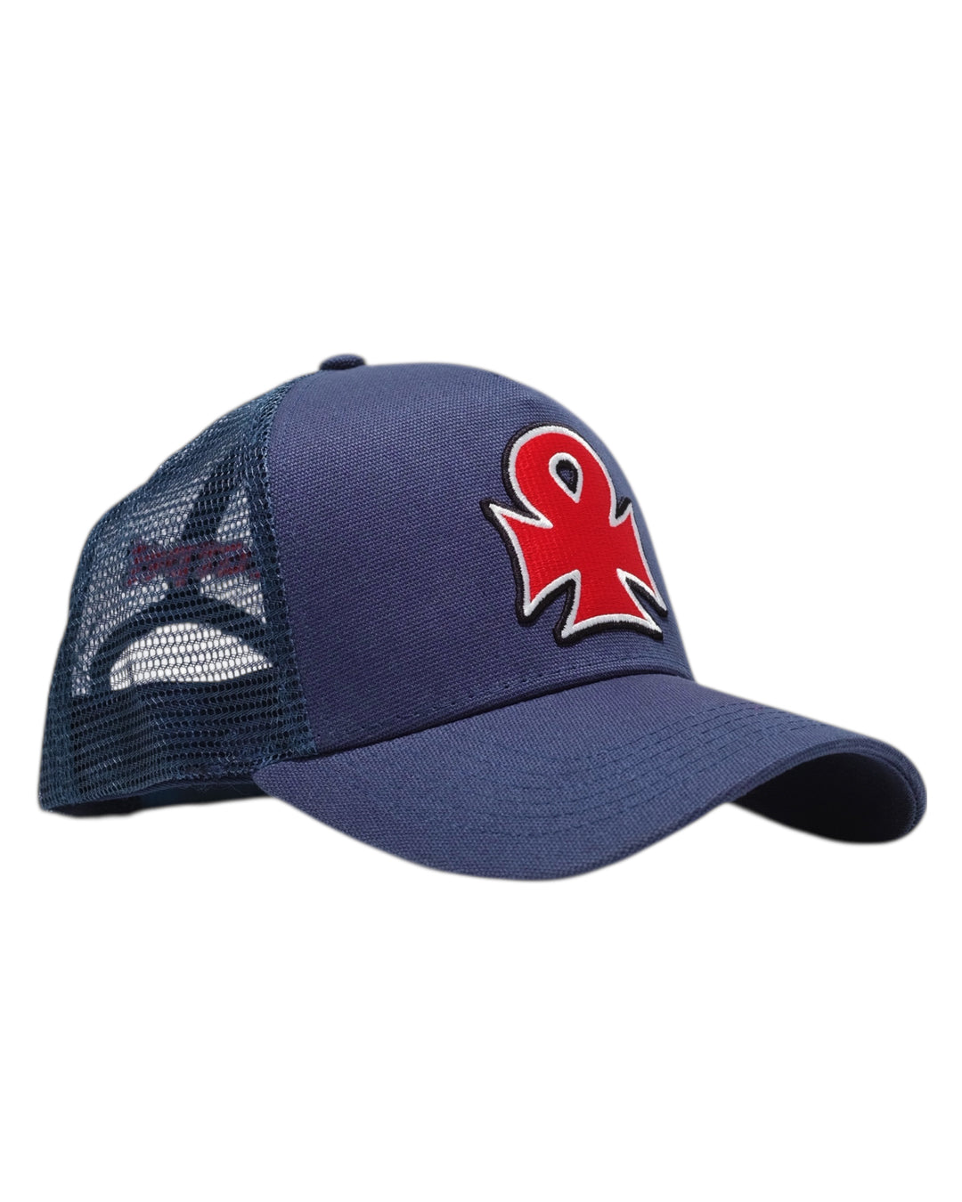 A Eckhaus Latta Shirt pictured on a model in front of a white background. The title of the product is Eckhaus Latta Eclipse Turtleneck - Stone and the image was taken by 199A®.