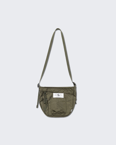 Multi Pocket Shoulder Bag - Olive