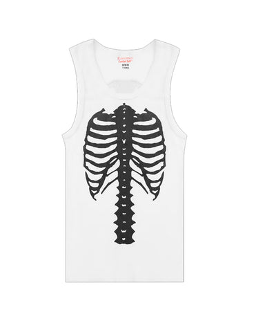 Skeleton Tank - White