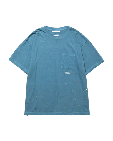 Splatter Tee - Navy