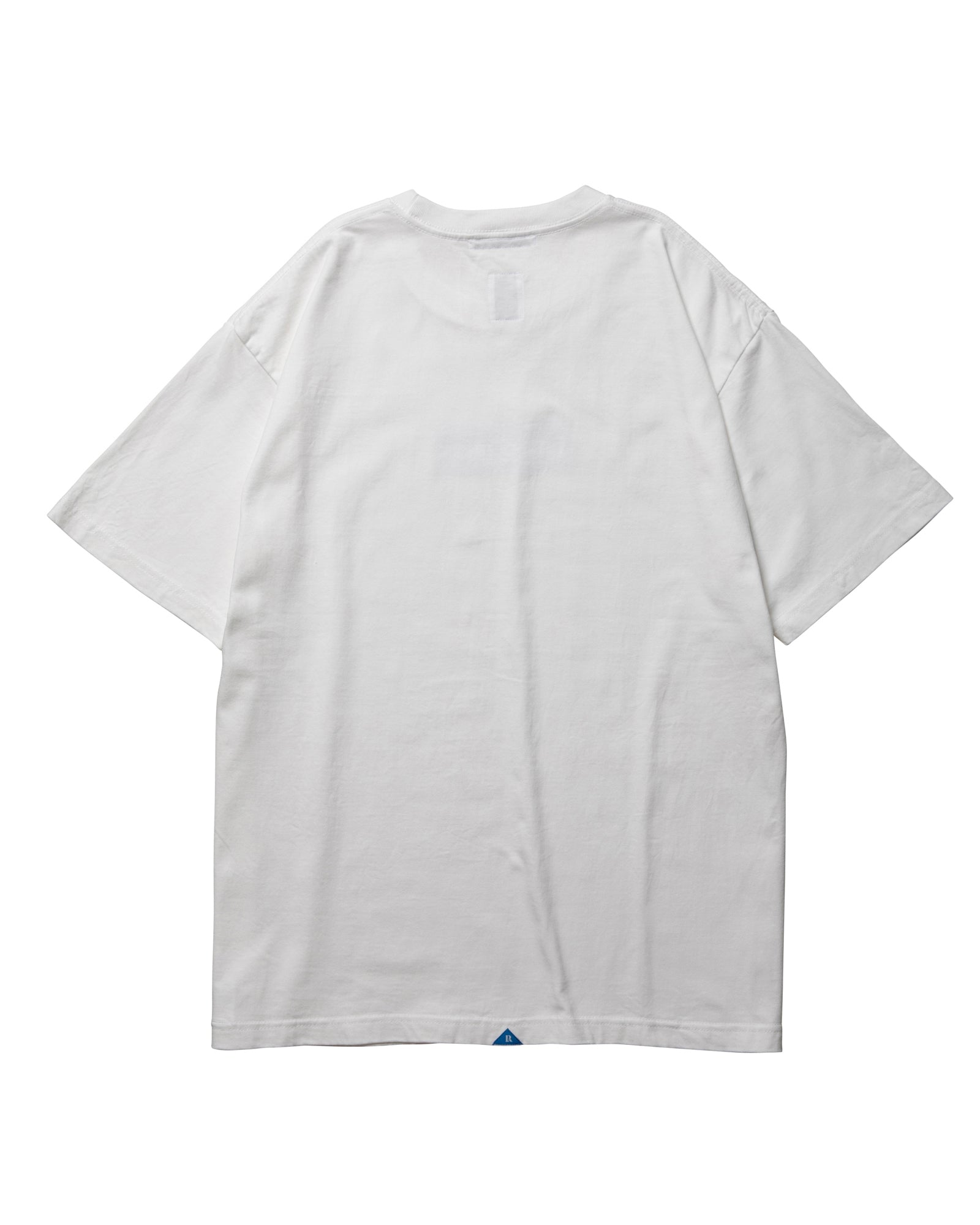 A Eckhaus Latta Shirt pictured on a model in front of a white background. The title of the product is Eckhaus Latta Eclipse Turtleneck - Stone and the image was taken by 199A®.