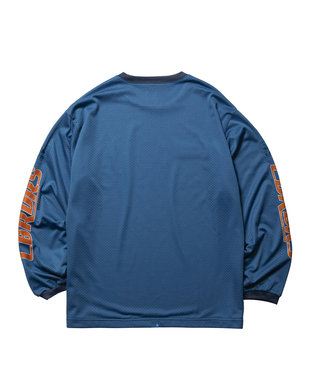 A Eckhaus Latta Shirt pictured on a model in front of a white background. The title of the product is Eckhaus Latta Eclipse Turtleneck - Stone and the image was taken by 199A®.