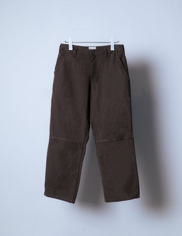 Workware Relaxed Canvas Trousers - Canyon Brown