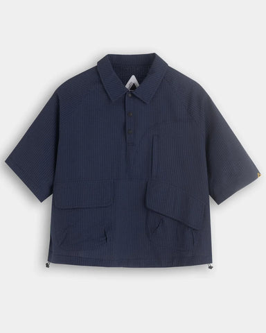 Raglan Easy Overshirt - Navy