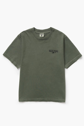 Pigment Dyed Trademark Tee - Olive