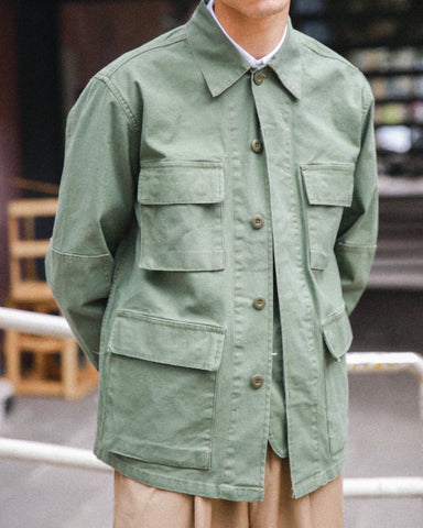 AH Army BDU Military Jacket - Green