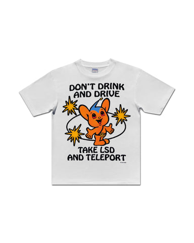 Teleport Tee - White