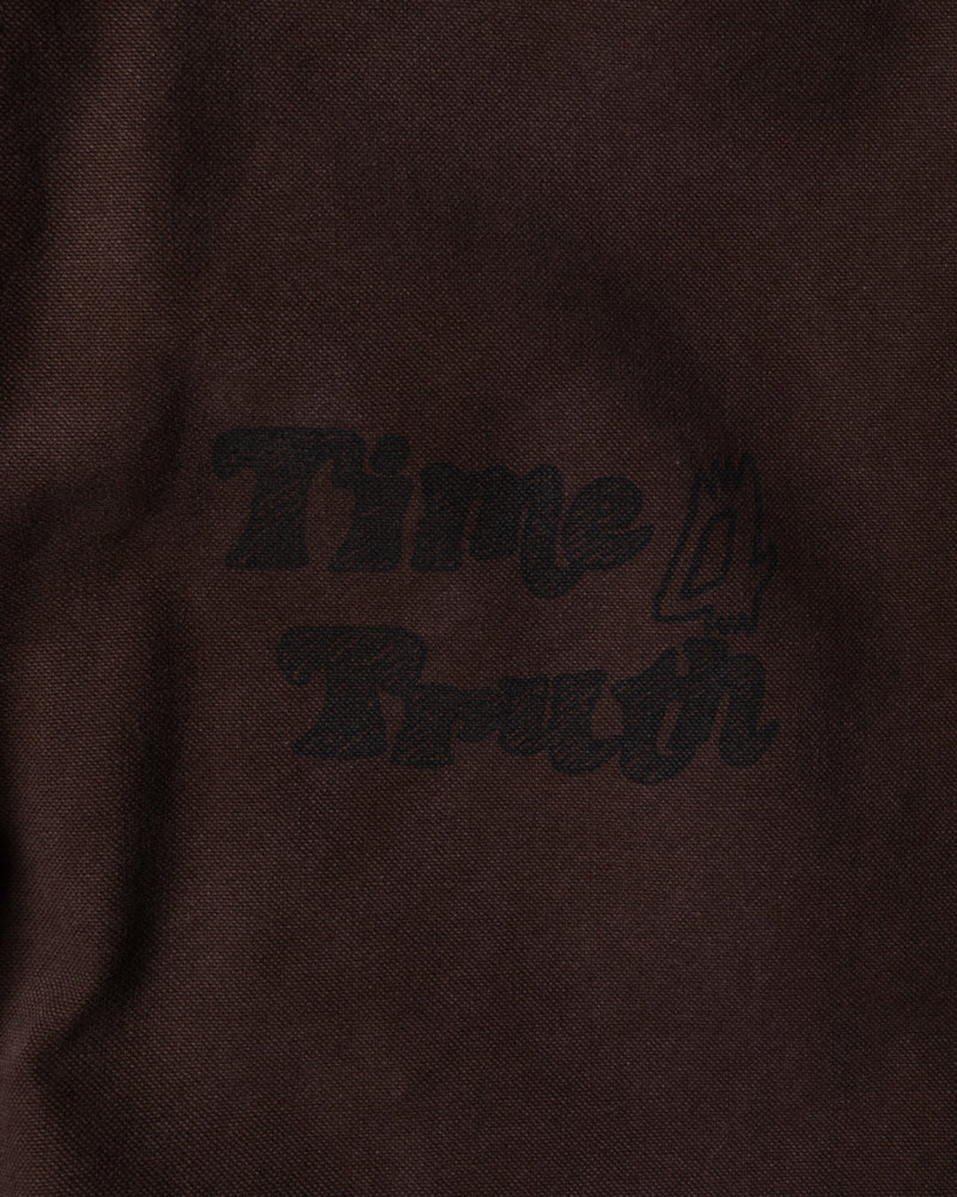 A Eckhaus Latta Shirt pictured on a model in front of a white background. The title of the product is Eckhaus Latta Eclipse Turtleneck - Stone and the image was taken by 199A®.