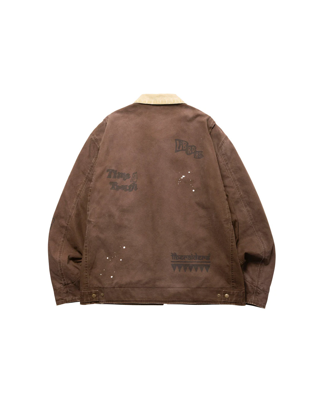 A Eckhaus Latta Shirt pictured on a model in front of a white background. The title of the product is Eckhaus Latta Eclipse Turtleneck - Stone and the image was taken by 199A®.