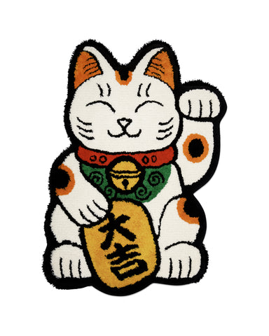 Mascot Lucky Cat Rug - New Year