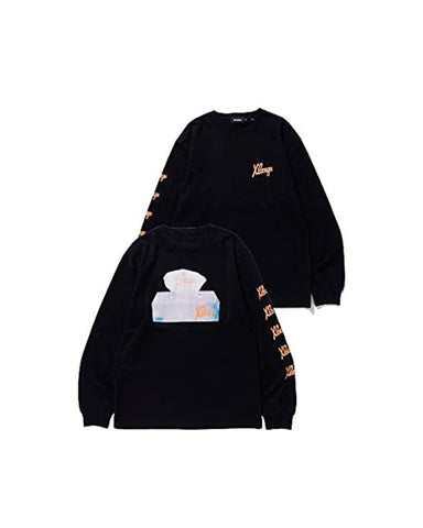 L/S Tee Tissue Paper - Black